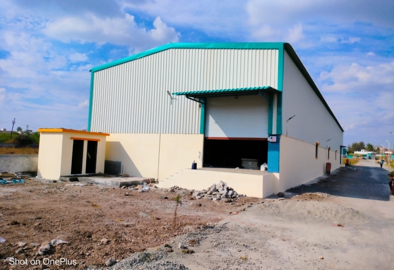 PMRDA Sanctioned Industrial Warehouse for Lease &ndash; Sanaswadi, Shirur, Pune