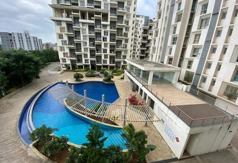 2.5 BHK Garden Apartment for Sale in Kharadi, Pune | Ganga Liviano, Near Manipal Hospital
