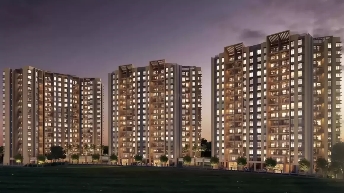 2 Bhk, 3 Bhk and 4 Bhk flats are available for sale in Dhanori Pune